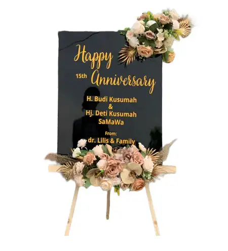 Papan Bunga Akrilik Kebutuh