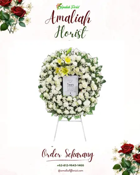 Krans Bunga Duka Kebutuh